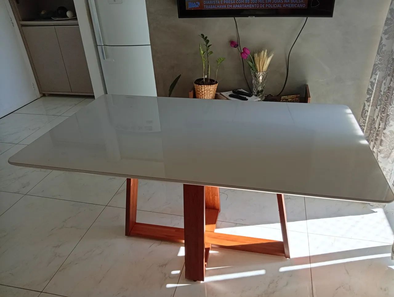 Mesa de vidro 