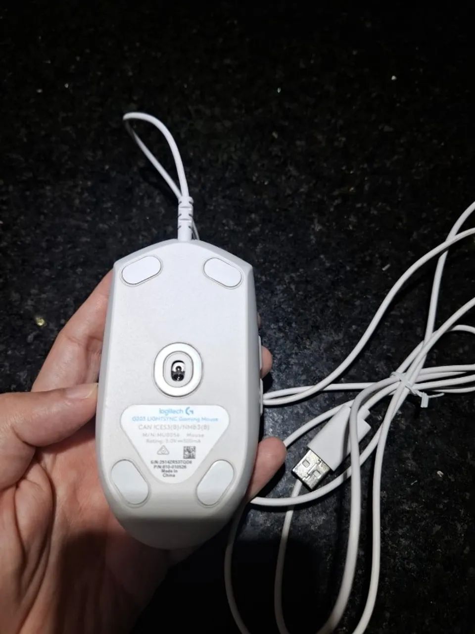 Mouse Logitech G203 Semi Novo RGB - Foto 4