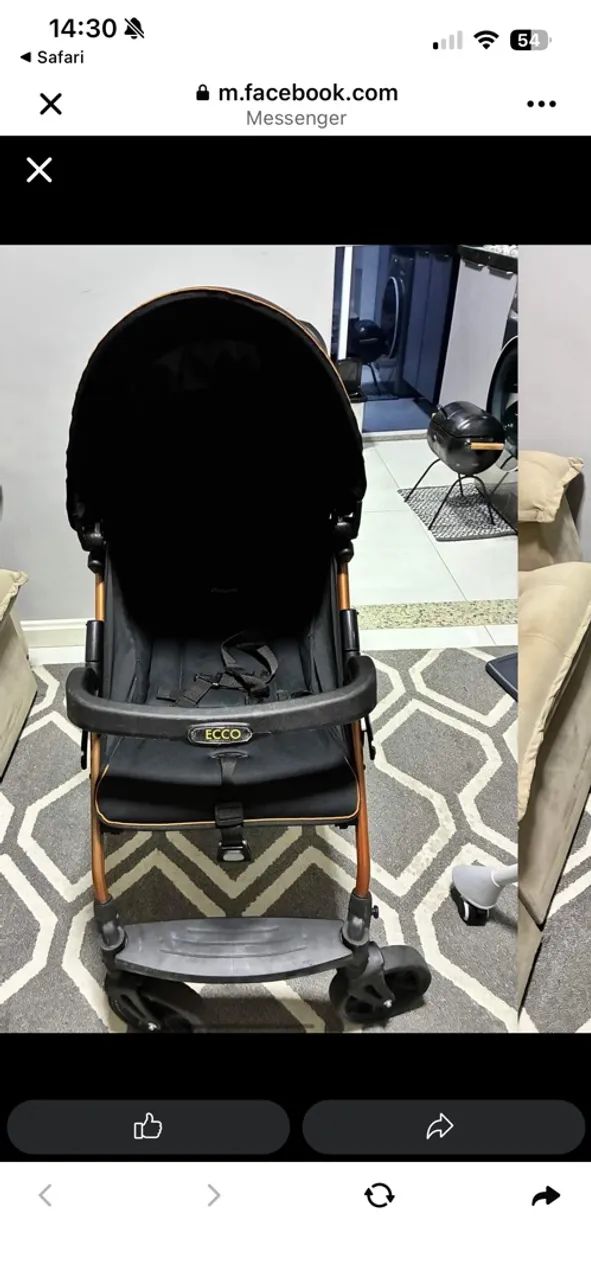 Carrinho de bebê + bebê conforto - Foto 4