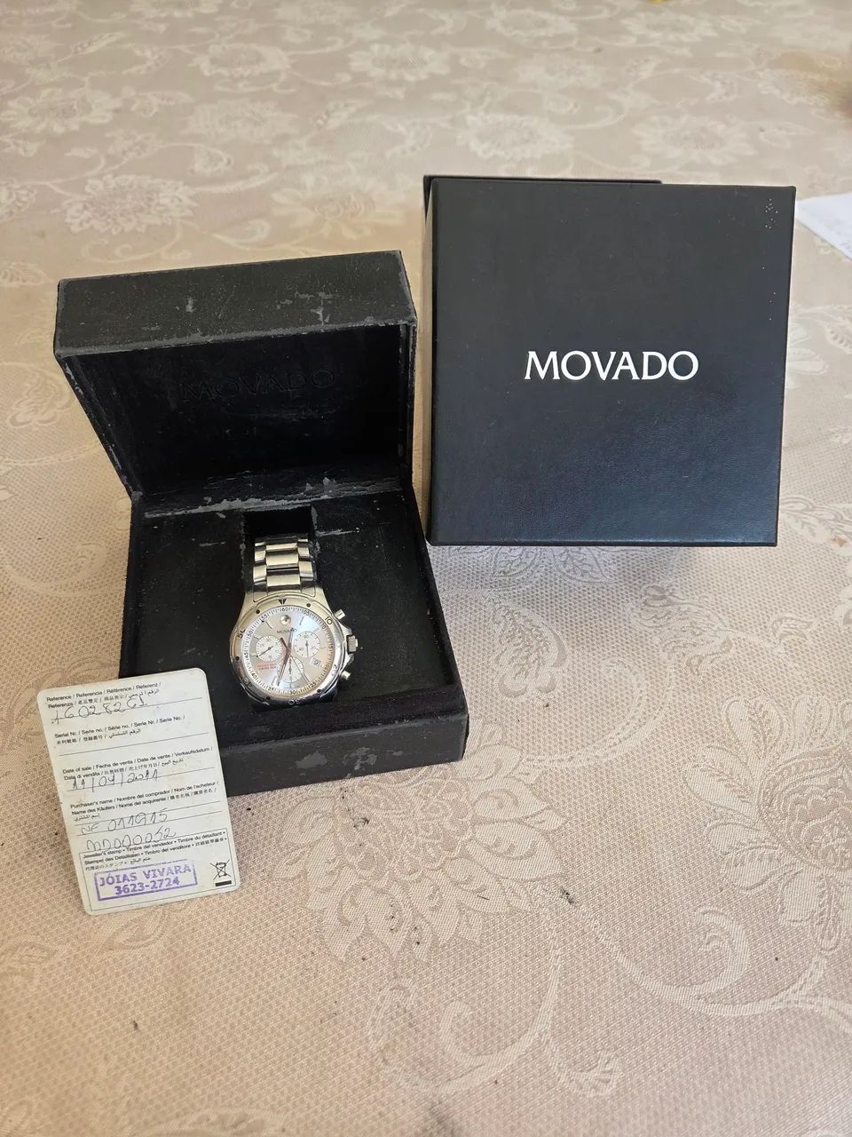 Relógio Movado Série 800