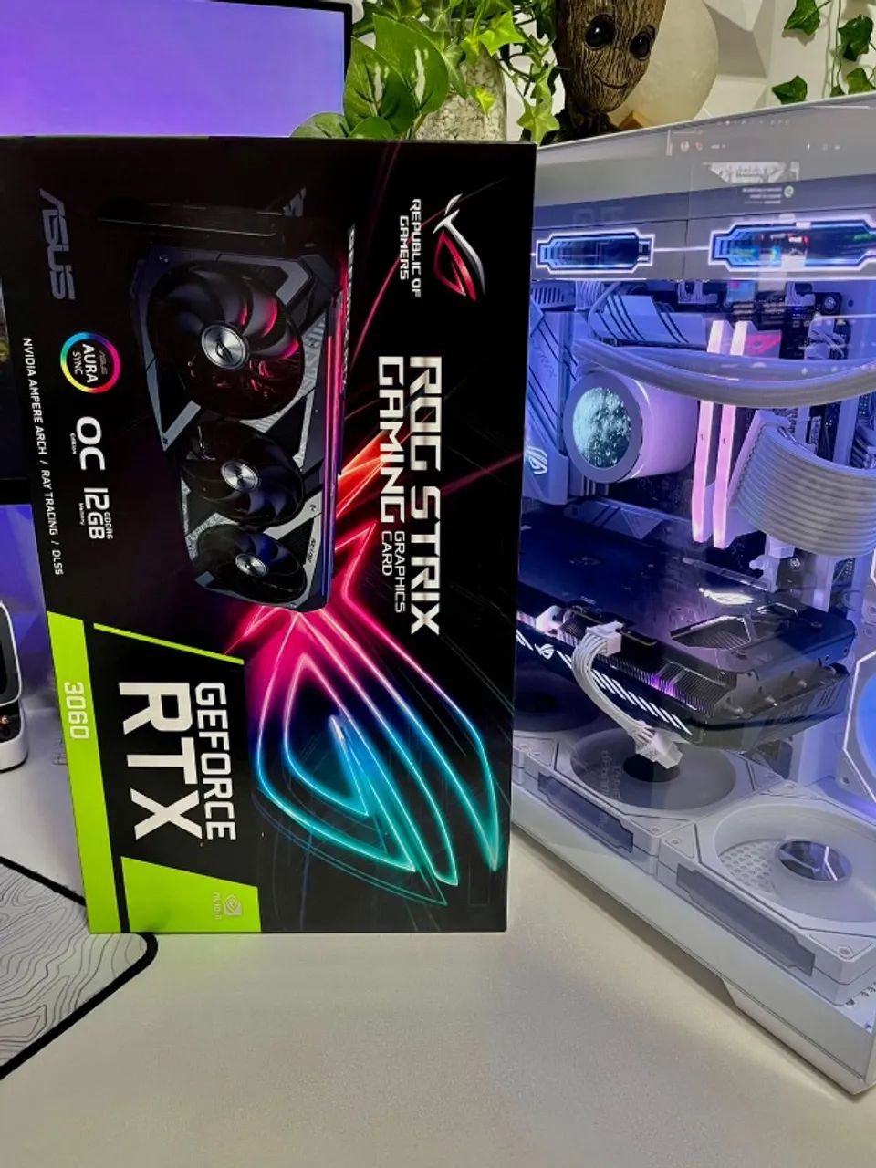 RTX 3060 ROG 12GB - Foto 2