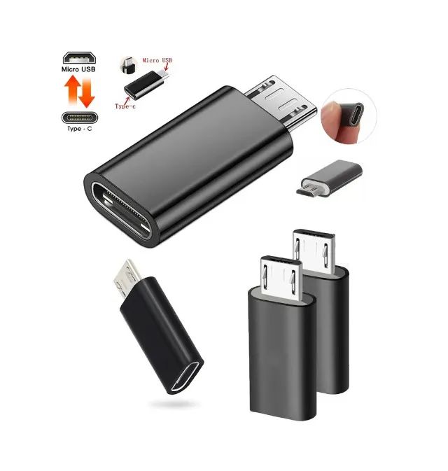 Adaptador Type C Fêmea Para Micro USB Macho