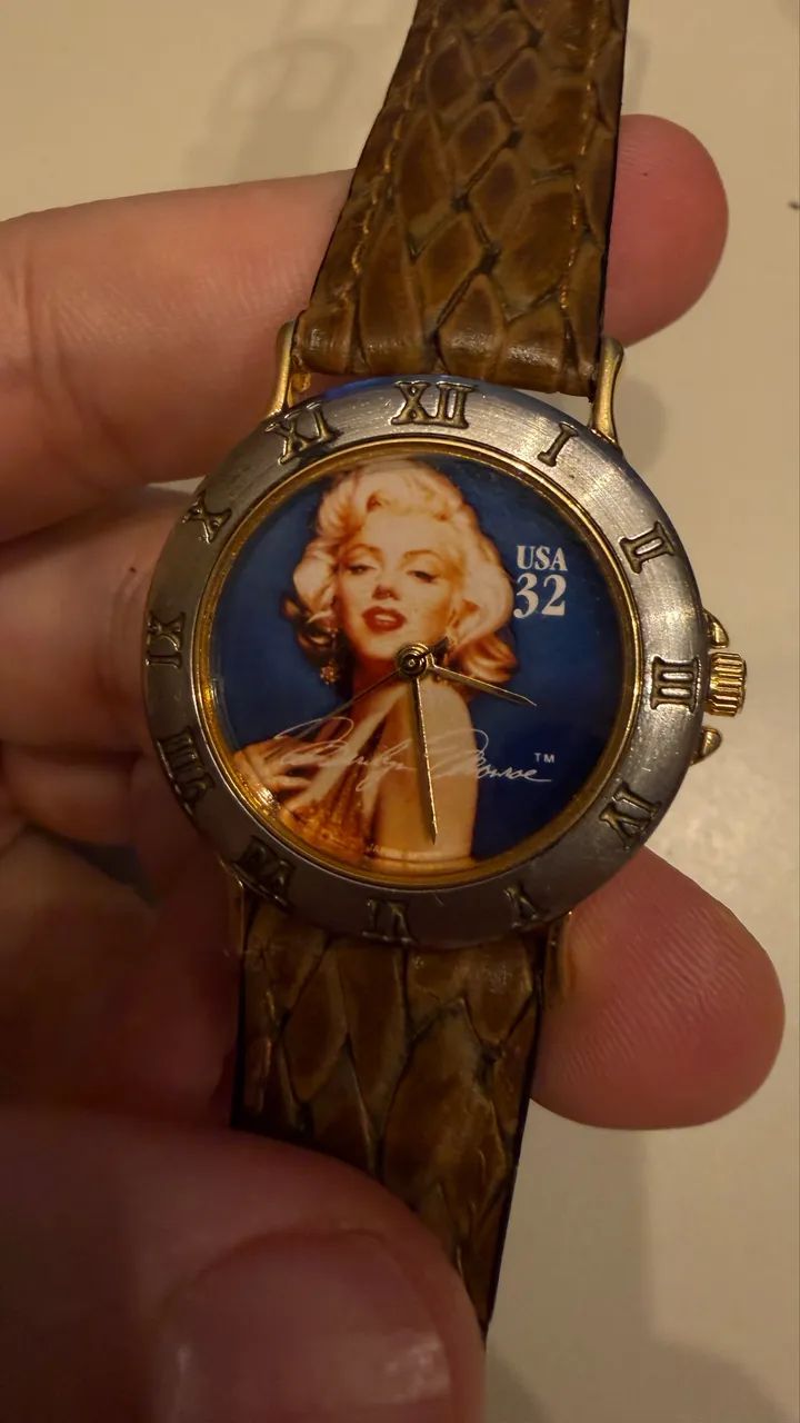 Relógio Marilyn Monroe Oficial - Edição Limitada