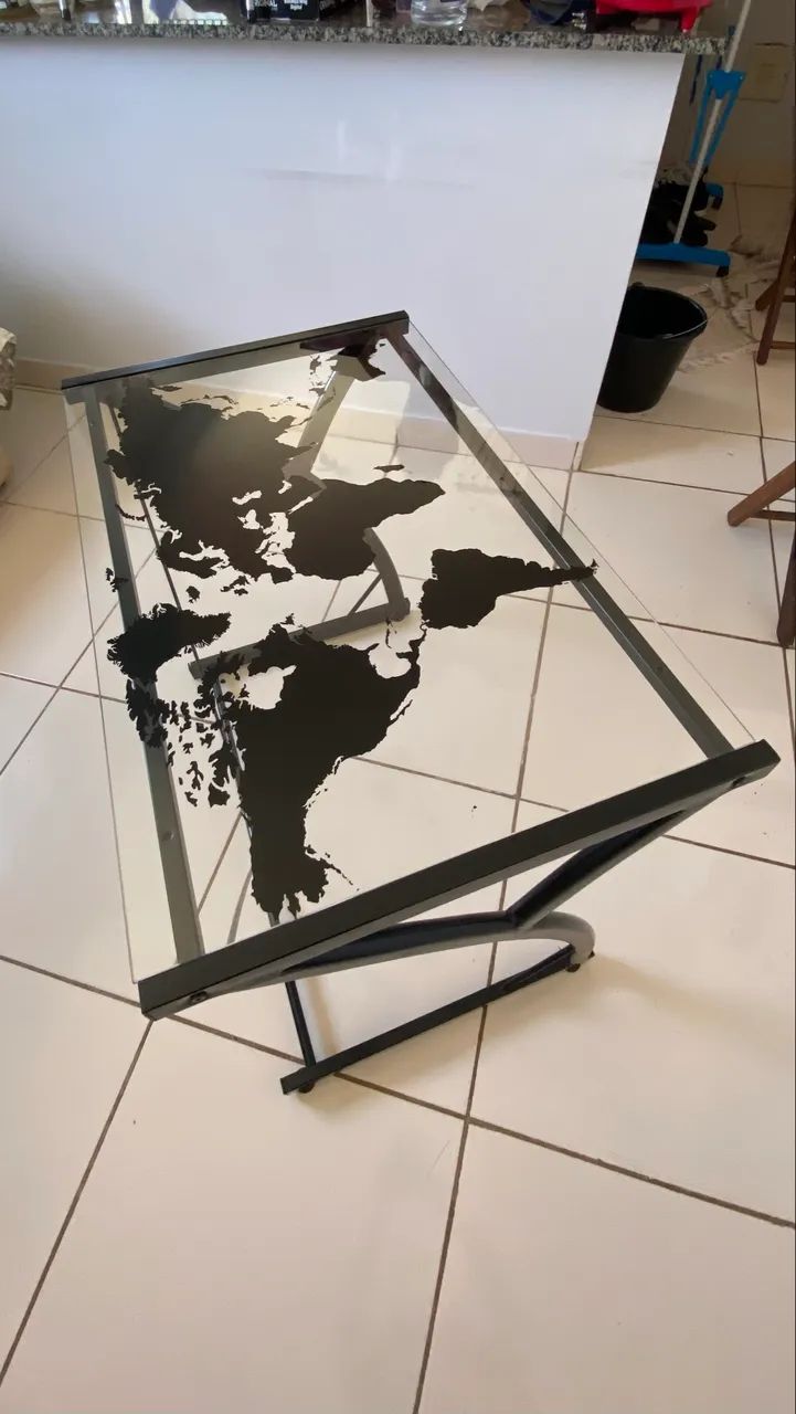 Mesa para estudo de vidro - Foto 4