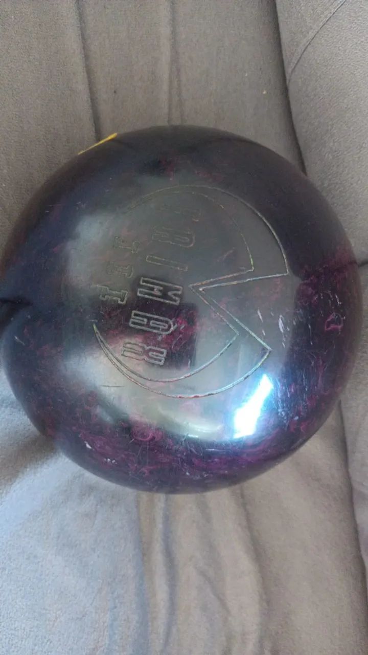 Antiga Bola Boliche Americana Ebonite Matrix - Foto 2