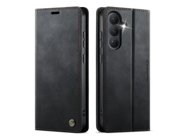 Capa Carteira CASEME em Couro ALTO PADRÃO Para Samsung S26  - Foto 6