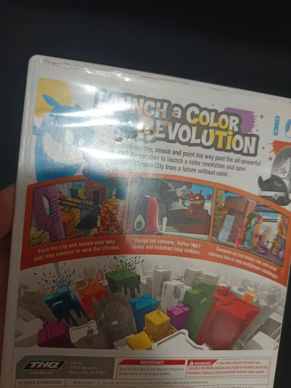Jogo De Blob Nintendo Wii - Foto 3