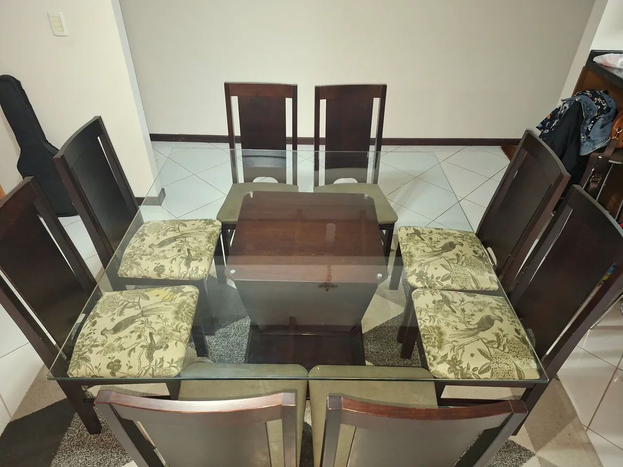 Mesa quadrada 8 cadeiras  - Foto 3