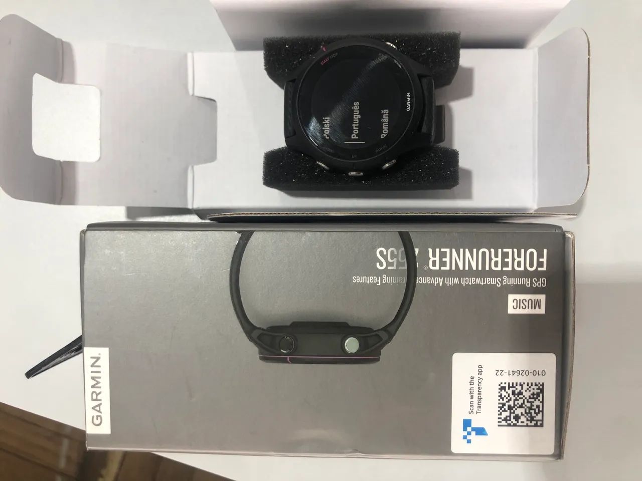 Garmin Forerunner 255S Music - Preto ( Caixa completa) - Foto 4