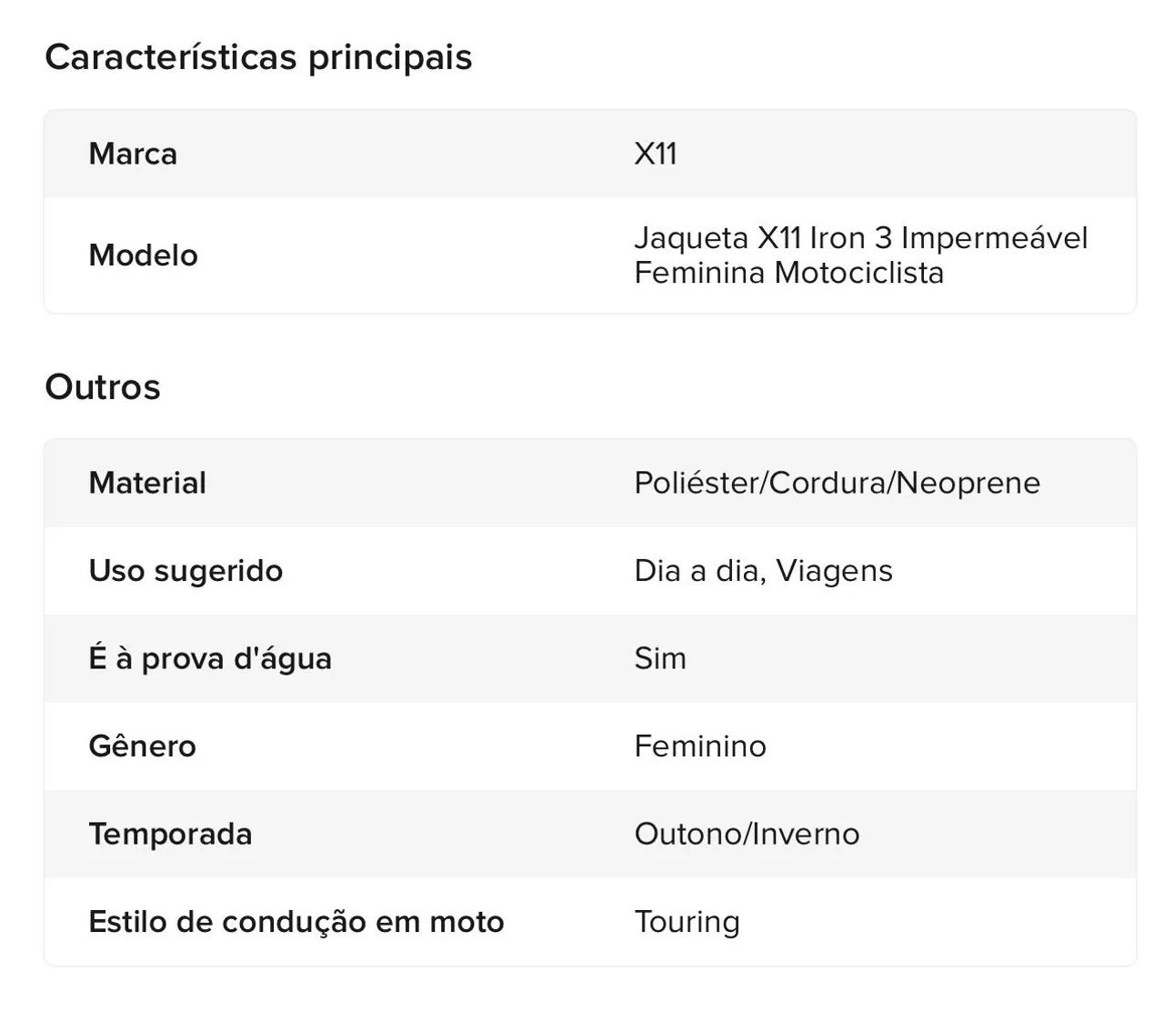 Jaqueta X11 Iron 3 - Foto 5