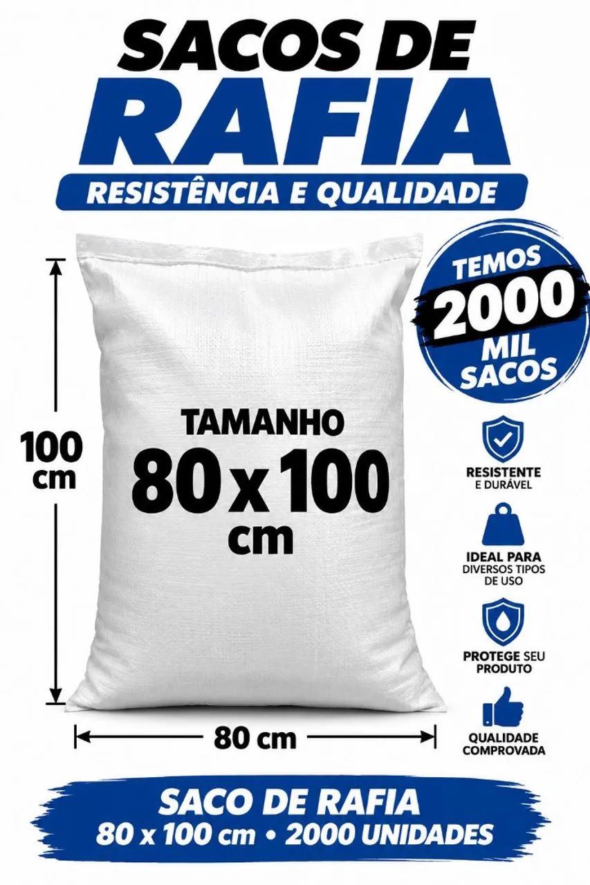 Sacos de rafia 