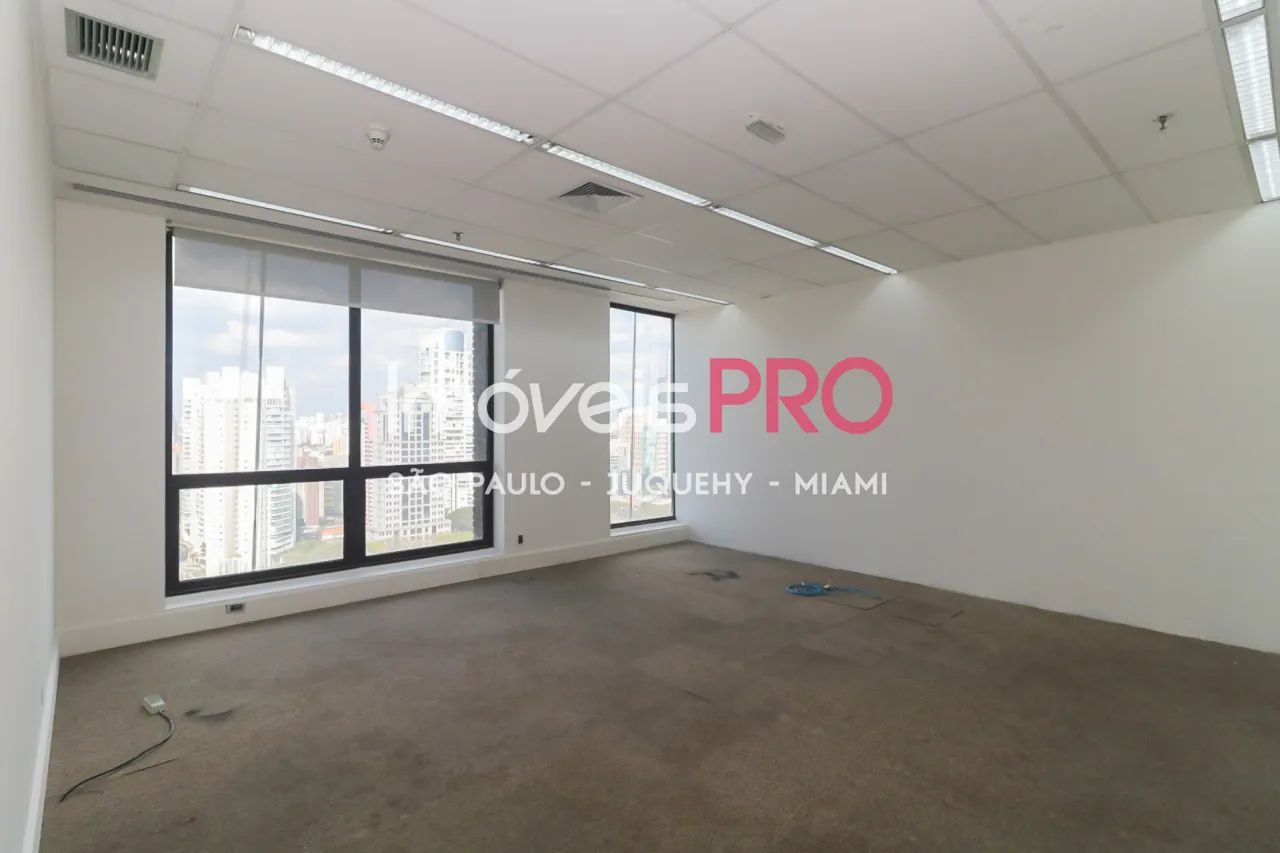 Laje comercial 176m² em edifício classe A - Cidade Jardim