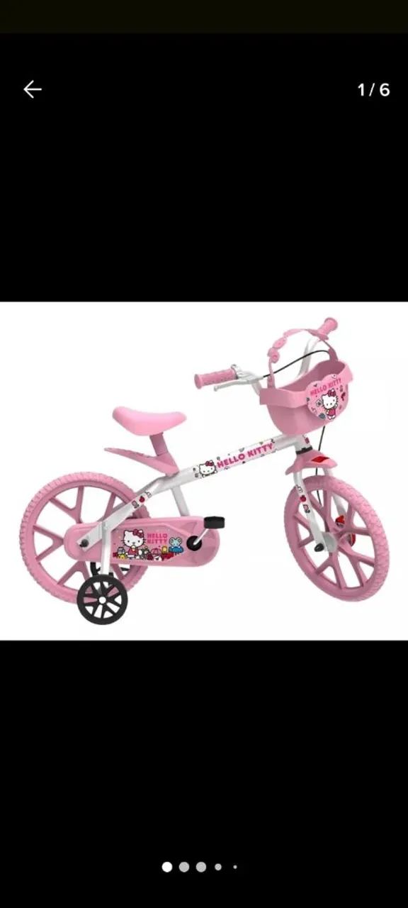 Bicicleta Hello Kitty usada