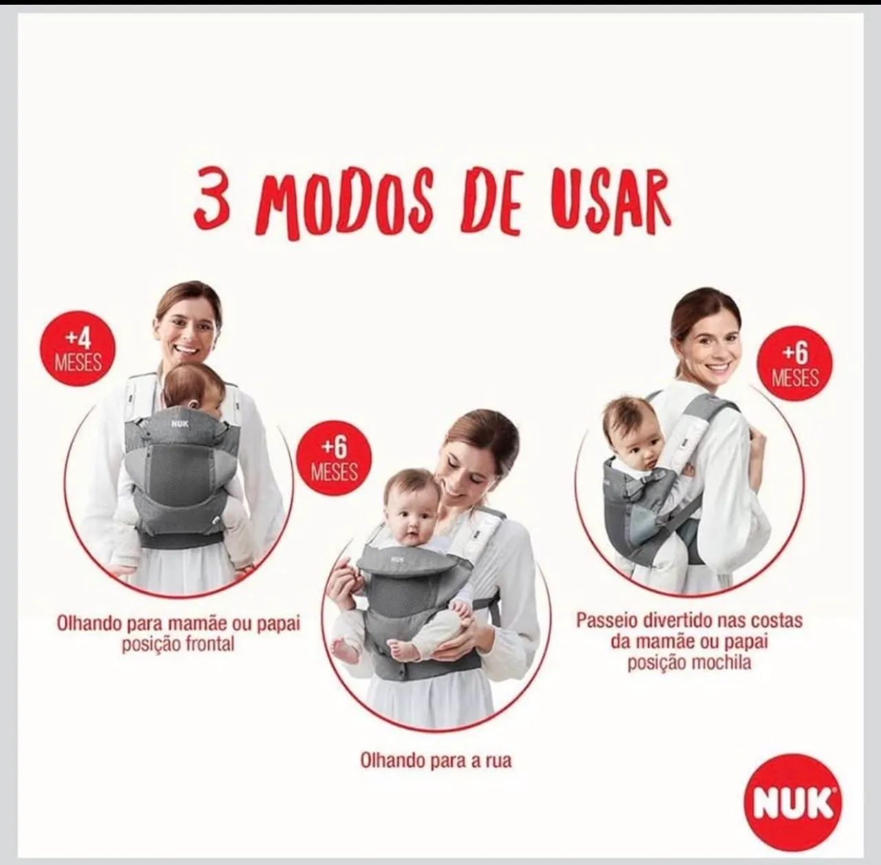 CANGURU 3 em 1 - NUK - Foto 2