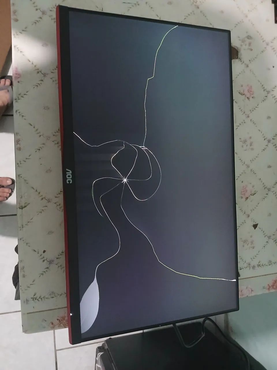 Monitor AOC 24 polegadas - para retirar peças  - Foto 3