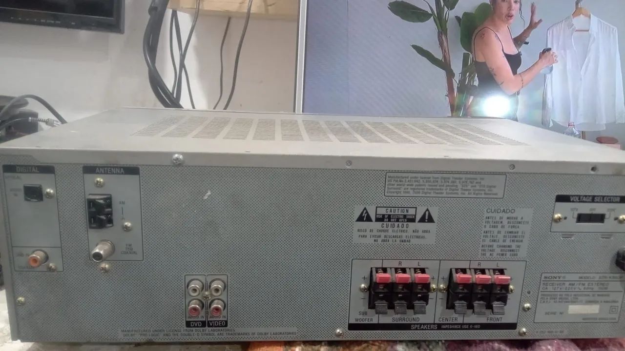 Receiver Sony  super novo - Foto 5