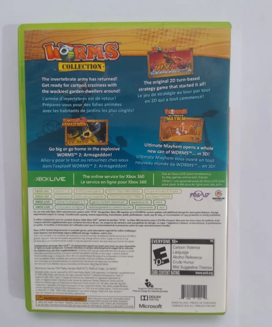 Jogo Worms Collection Xbox 360 - Foto 2