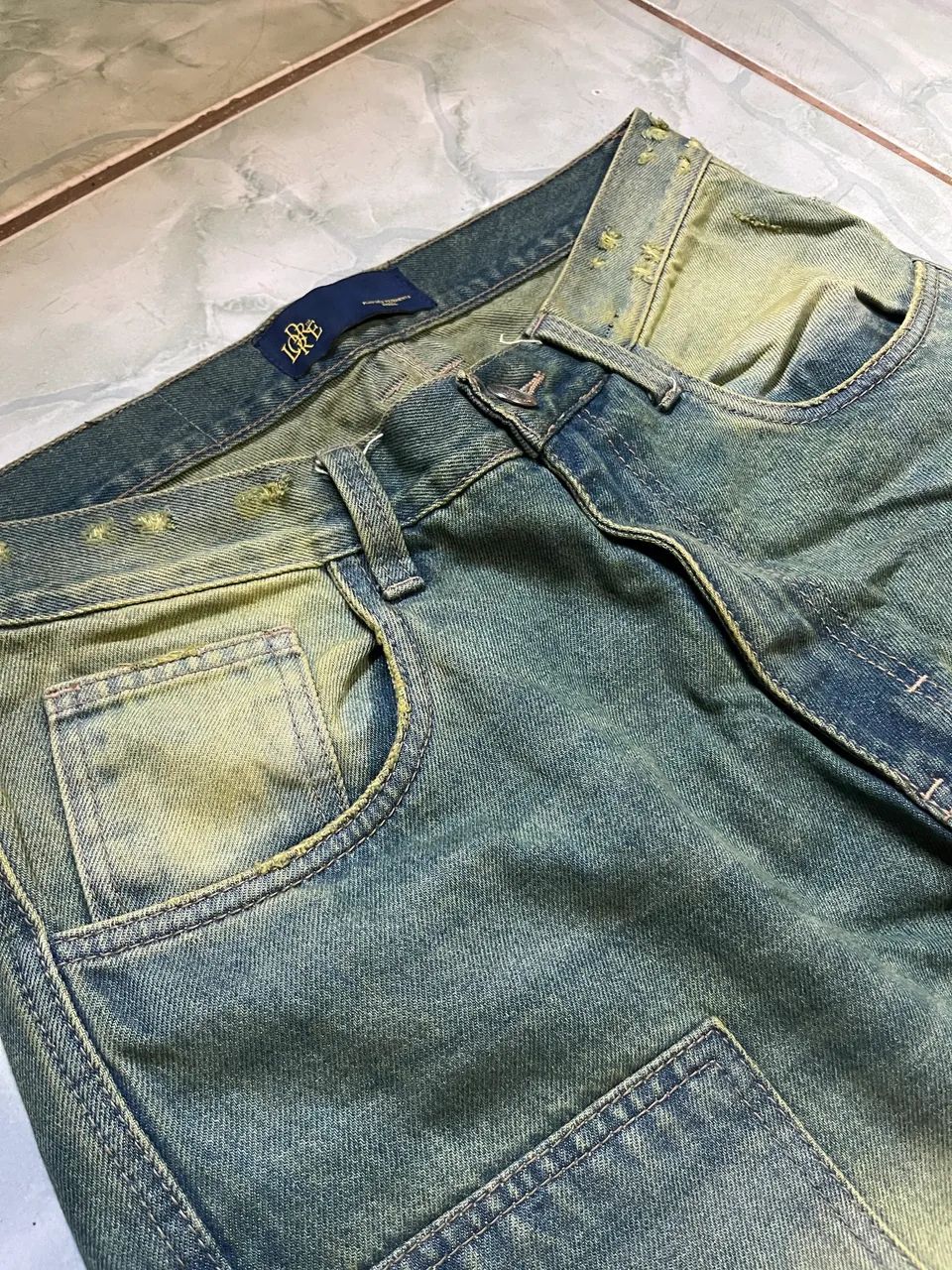 Calça baggy jeans leordre - Foto 3