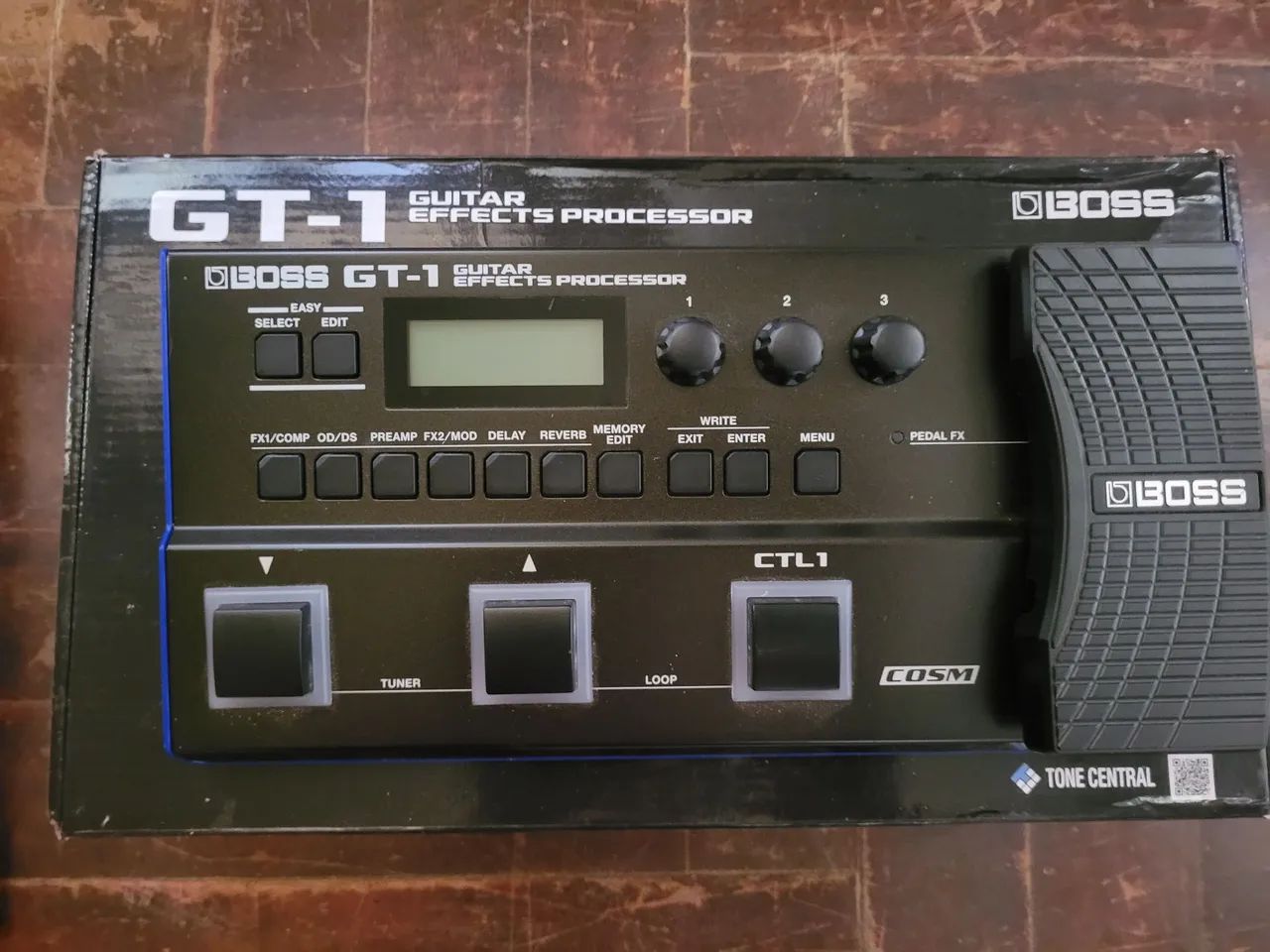 Pedaleira Boss GT-1