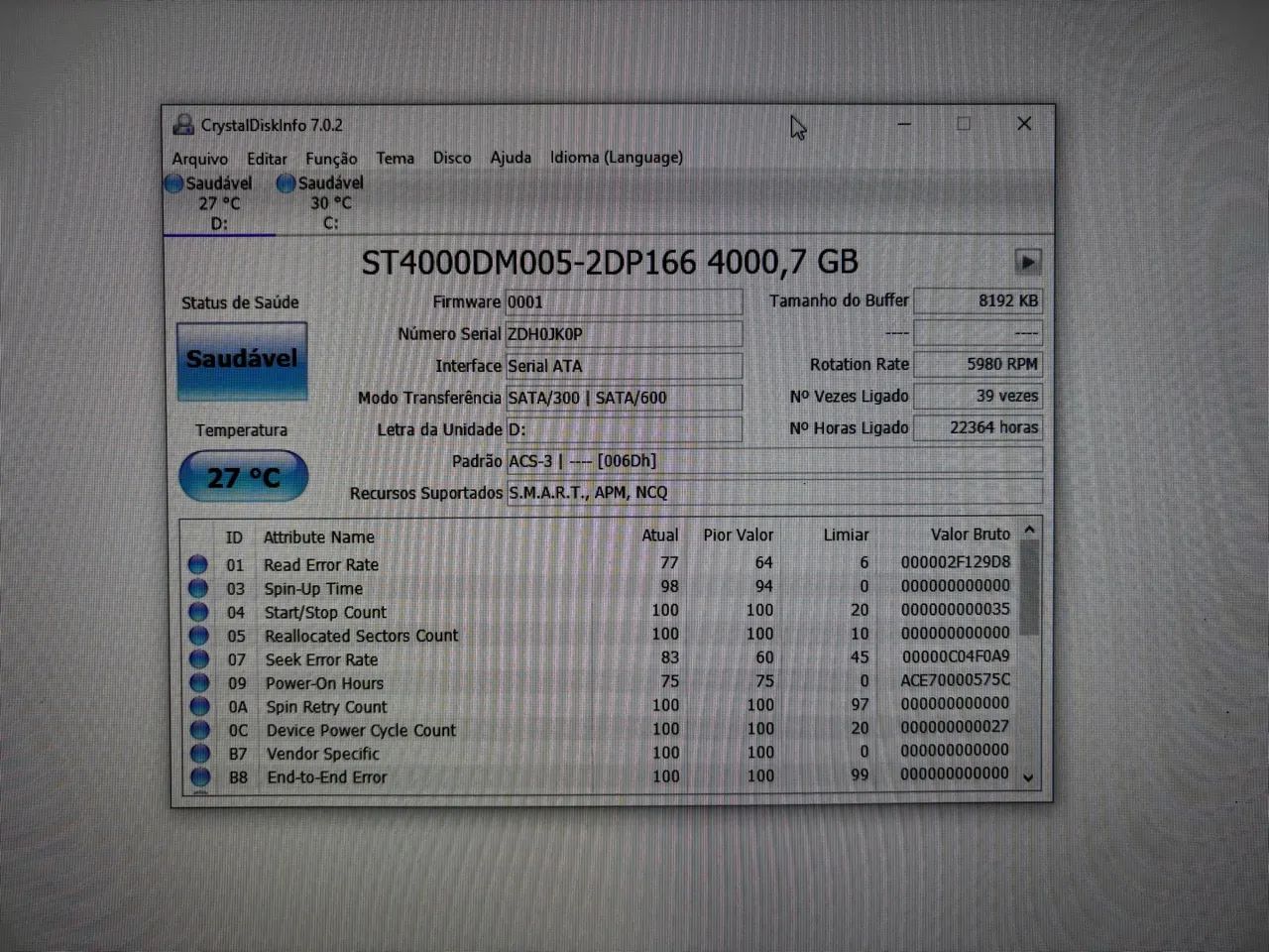 HD 4 TB - Seagate Barracuda - Foto 2