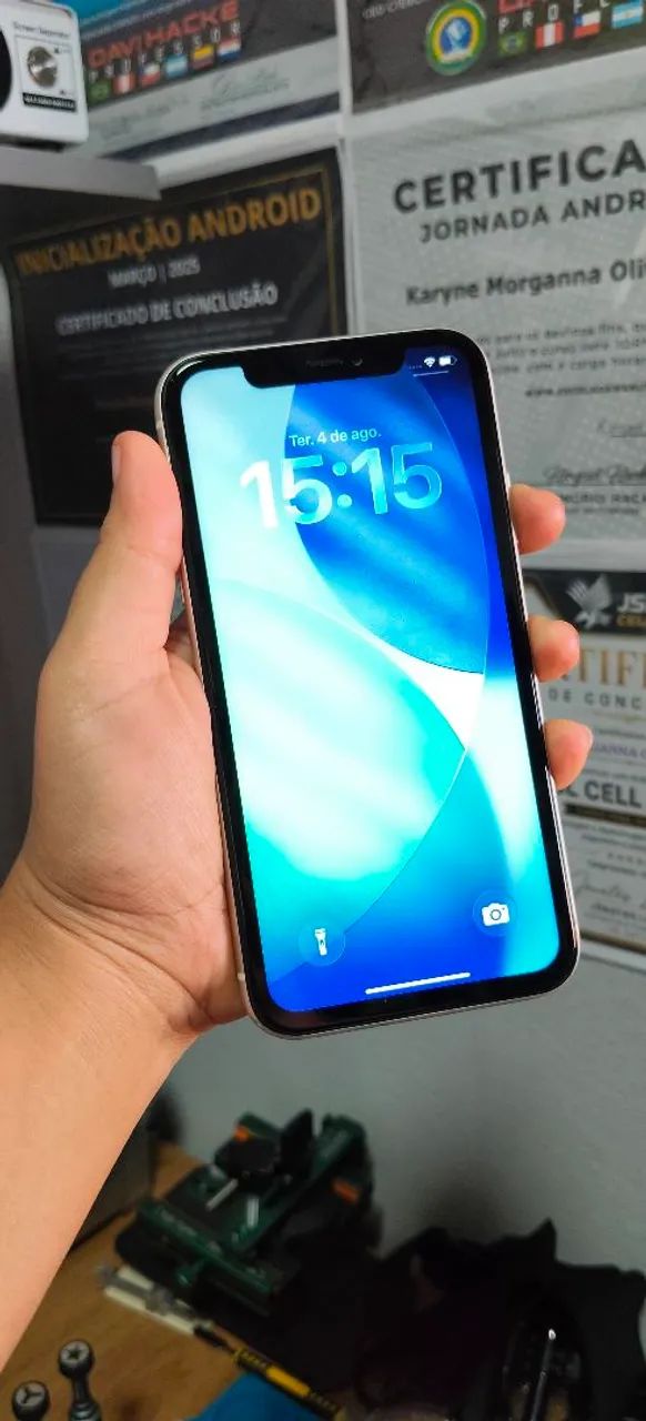IPHONE 11 128GB SEMI - NOVO (BEM CONSERVADO) - Foto 2