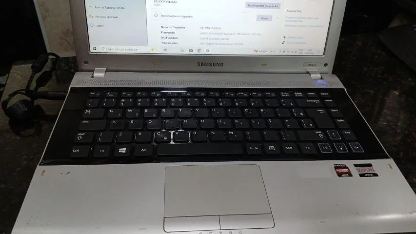 Notebook Samsung RV415 4Gb Ram 320 HD - Foto 3