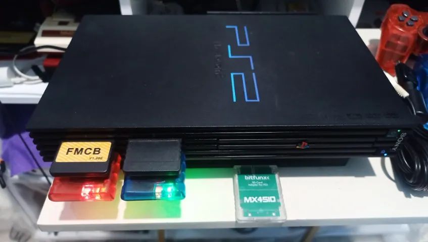 PlayStation 2 Fat Sony SCPH-30000 Japonês + SSD 240 GB + 3