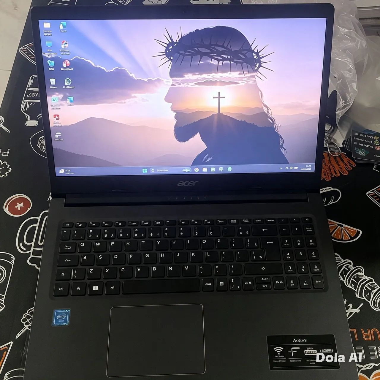 notebook acer aspire com tela 15,6 com 4 de memória RAM, SSD 1TB de  - Foto 5