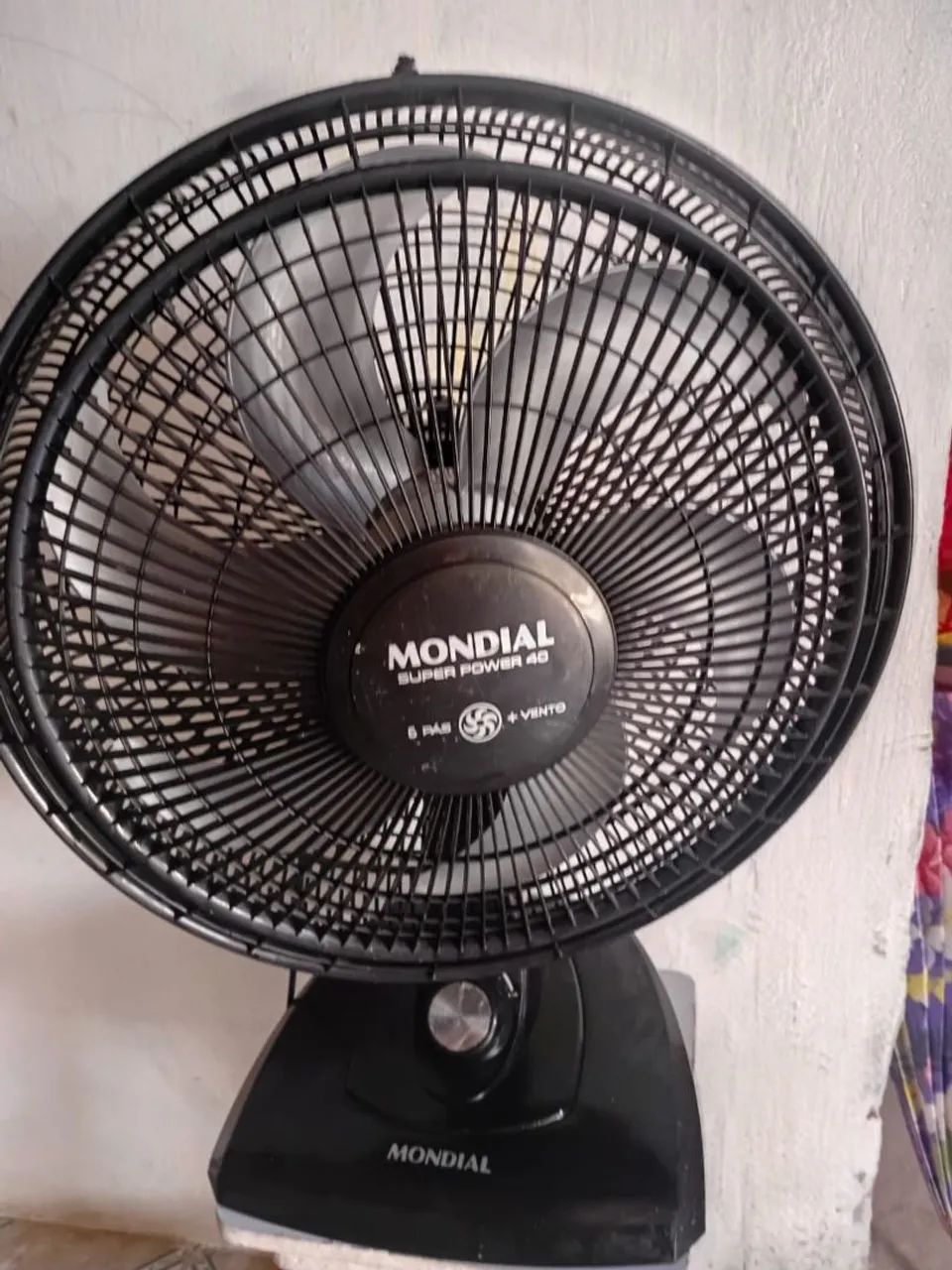 Vendo esse ventilador