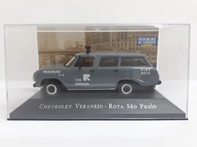 Miniatura Chevrolet Veraneio Rota - Veículos de Serviço
