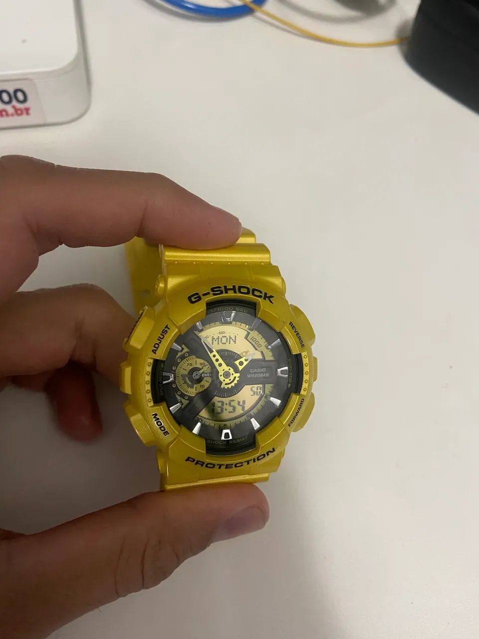 G shock ga 110 amarelo 