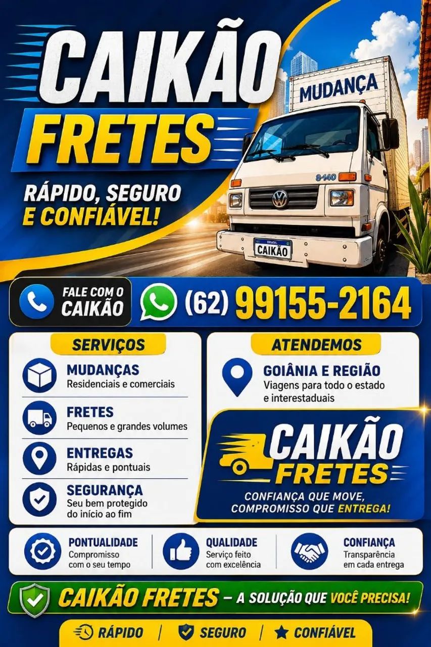 Frete/mudança/coletas 