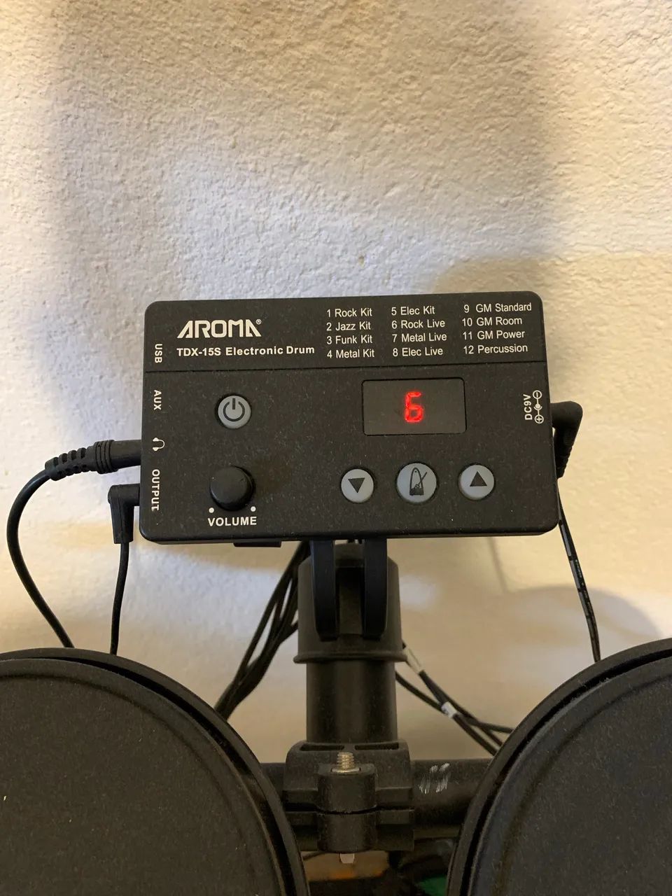 Bateria eletrônica Aroma TDX-15S - Foto 4