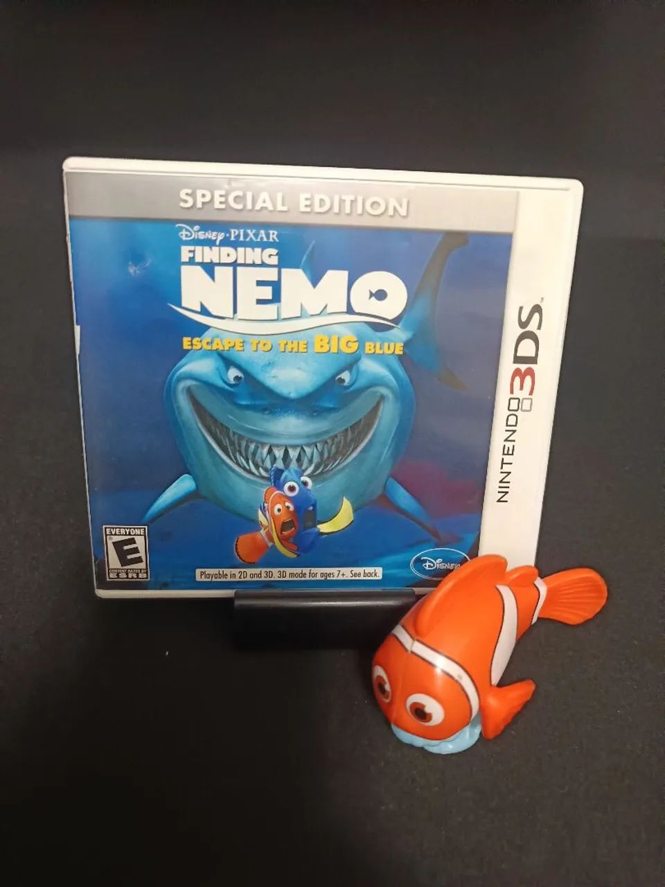 Jogo 3ds Procurando Nemo + Boneco 