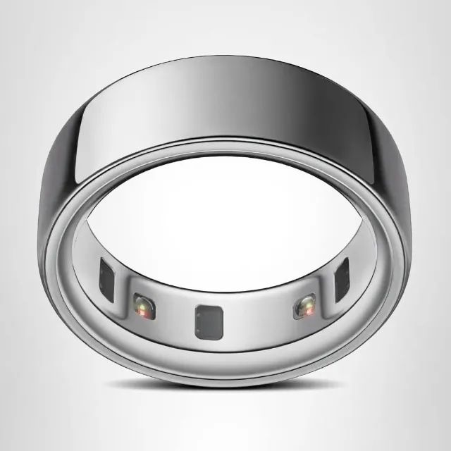 Oura Ring 4 l Preto / Prata - Foto 4