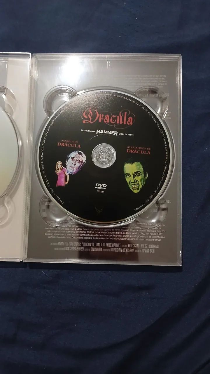 dvd dracula the ultimate hammer collection - Foto 5