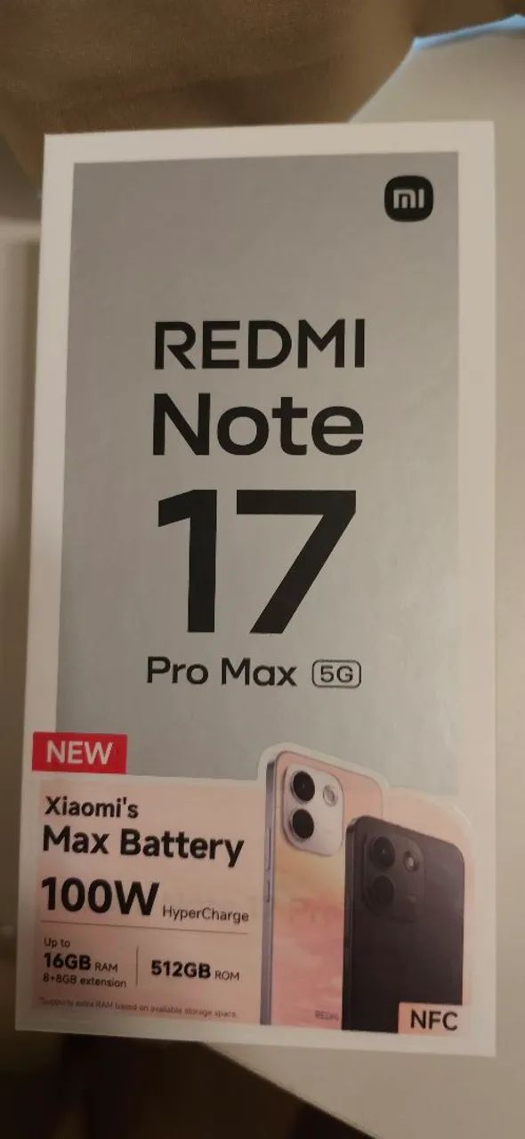 Redmi note 17 pro Max