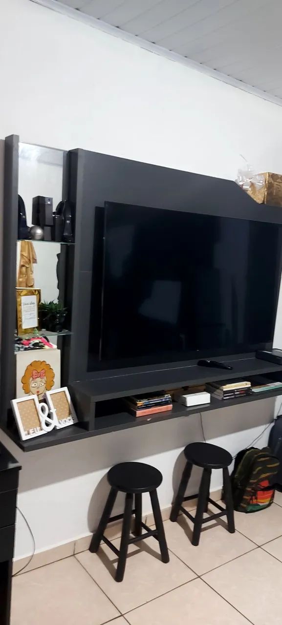 Painel de tv cinza - Foto 3