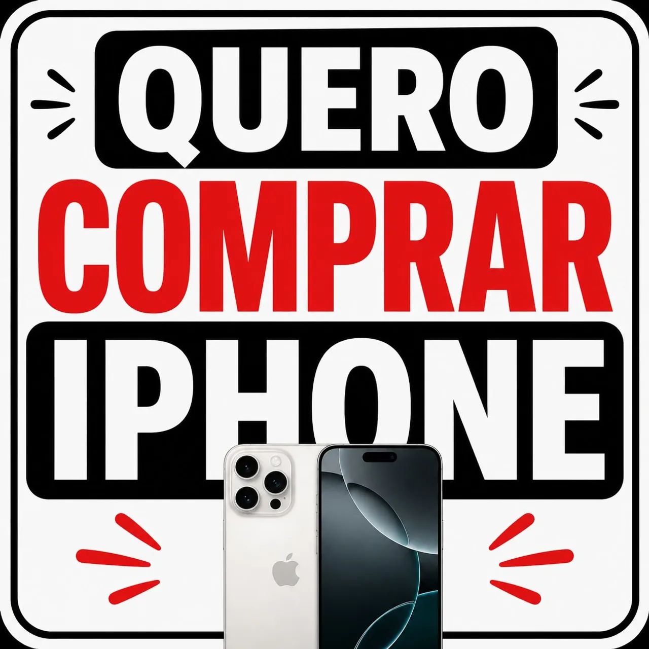 Quero comprar iphone