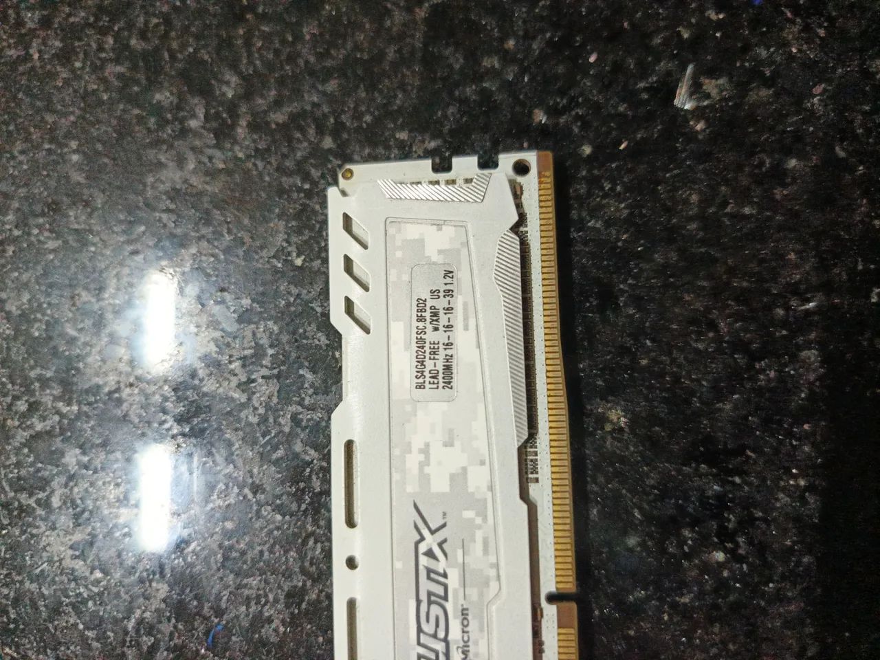 Memória Ram DDR4 Ballistix 4G 2400Mhz - Foto 2