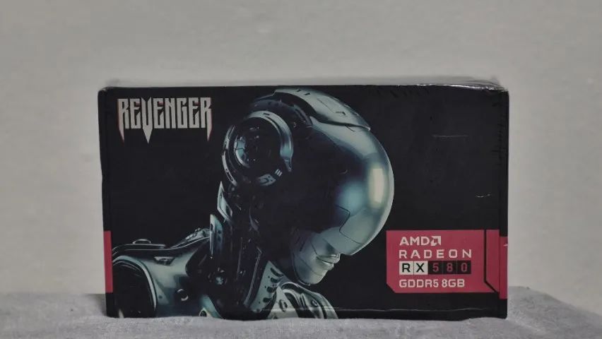 Placa de vídeo RX580 8GB (NOVA)