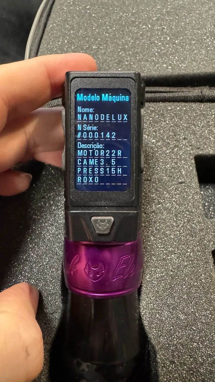Máquina tatuagem Nano Pen Deluxe electric ink - Foto 6