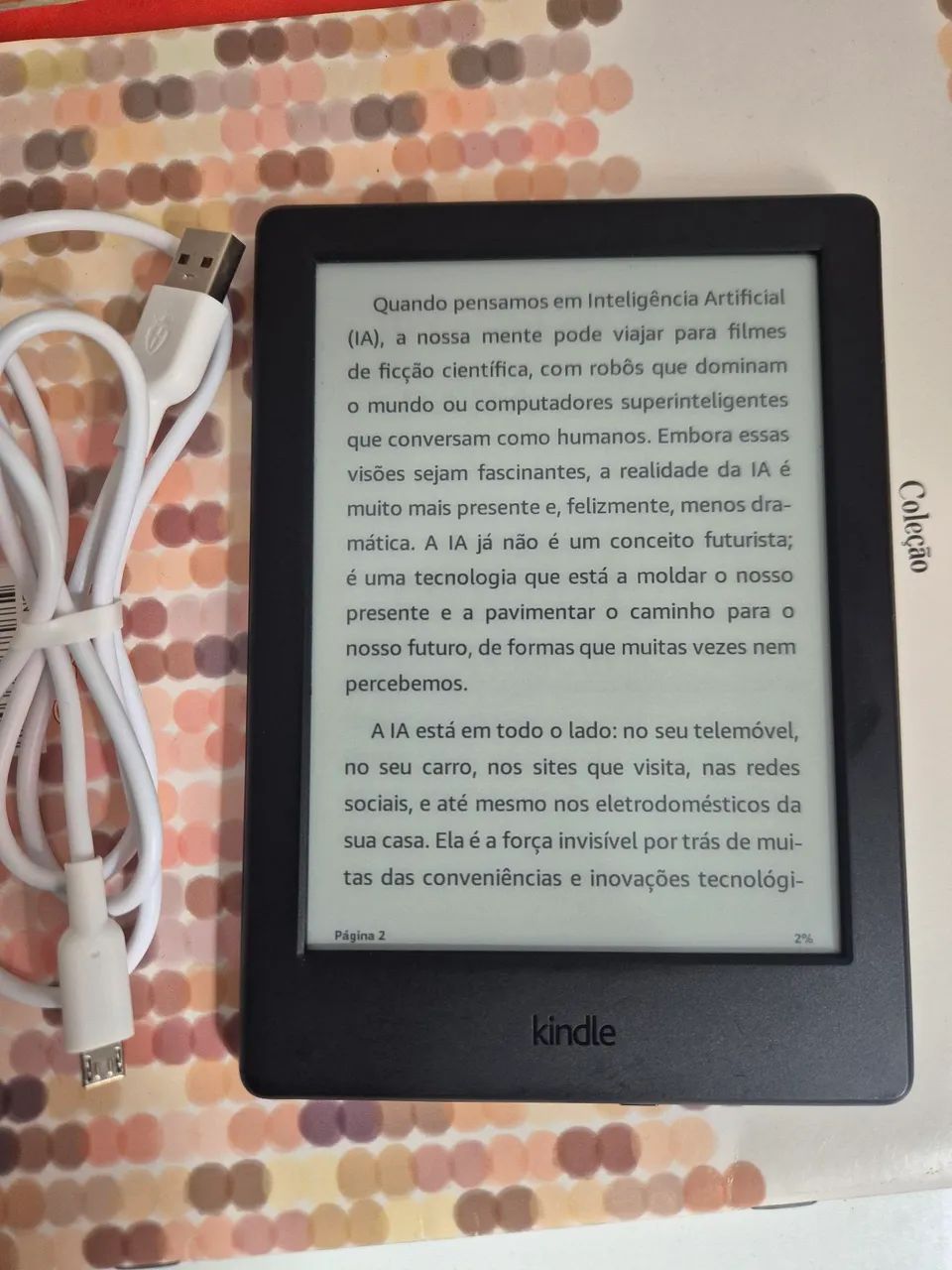 Kindle 8 Geração. Funciona Perfeitamente - Foto 4