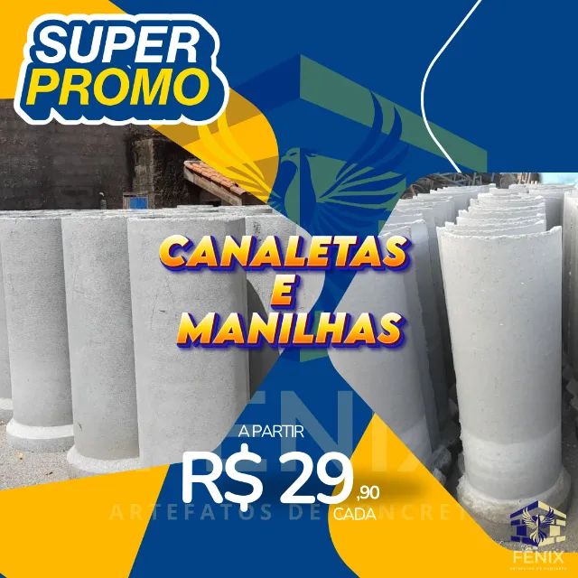Canaletas e Manilhas