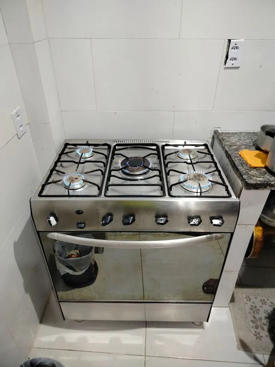 Fogão inox 5 bocas - Foto 2