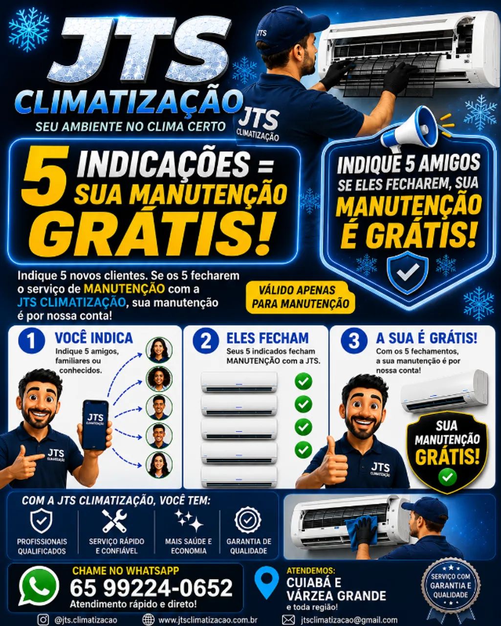 manutenção em ar condicionado