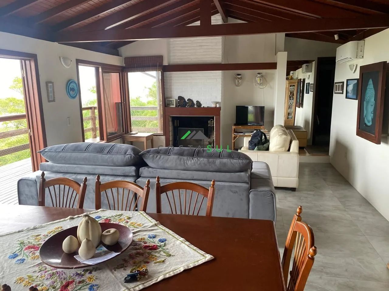 Casa com vista para o mar e lagoa  Ibiraquera - Foto 4