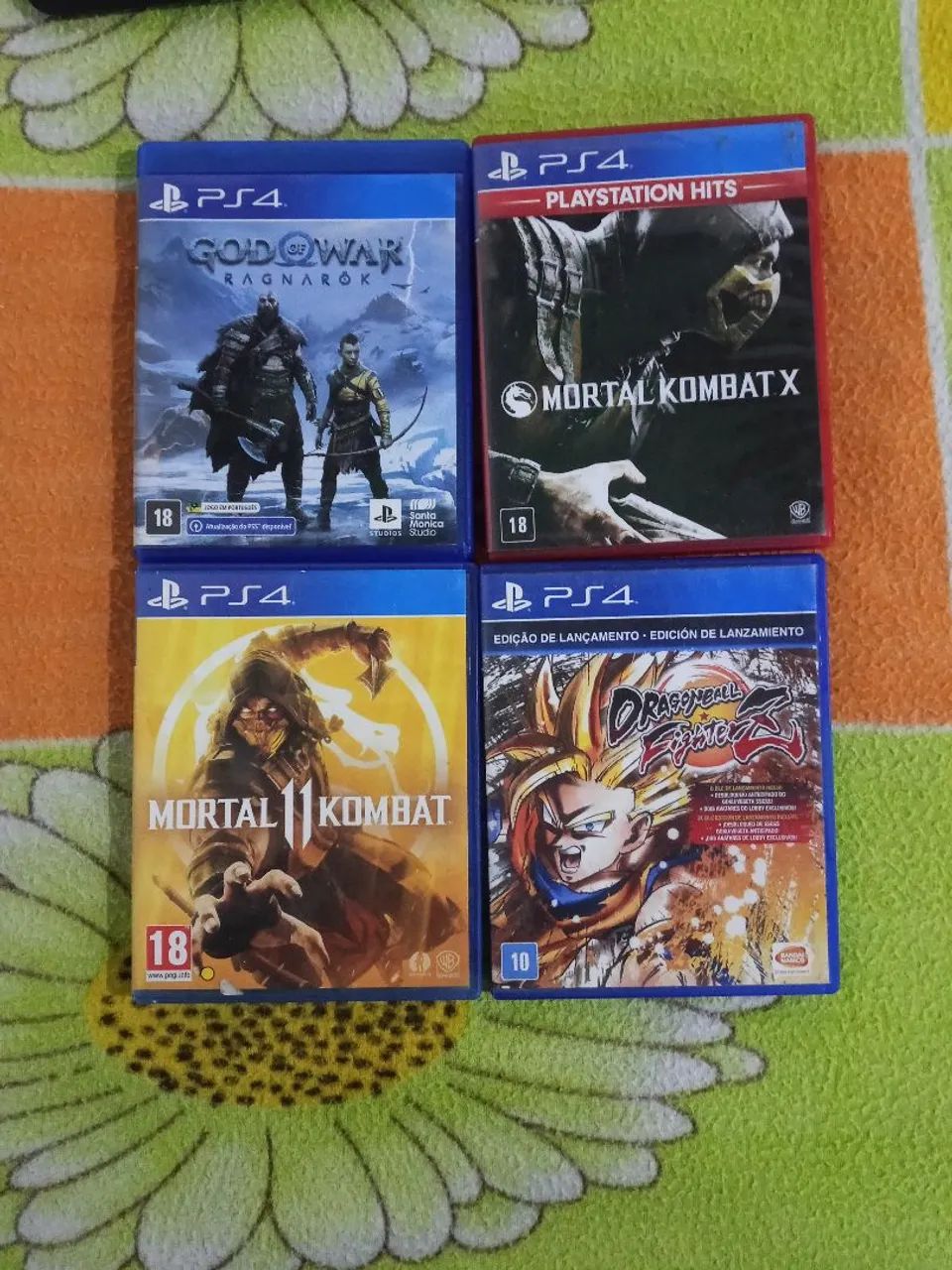 Estou vendendo jogos de ps4 