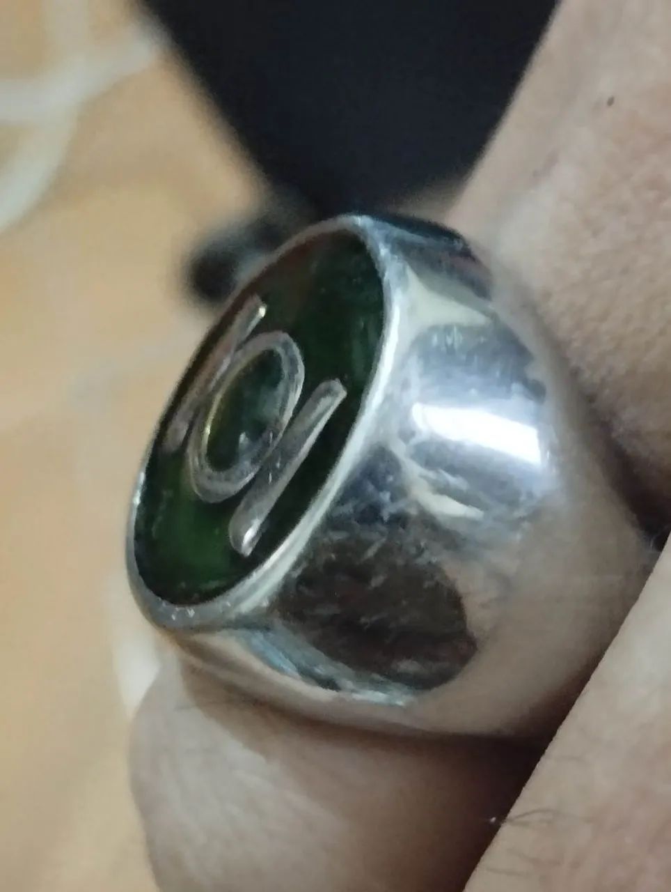 Anel do Lanterna Verde em aço Cirúrgico  - Foto 2