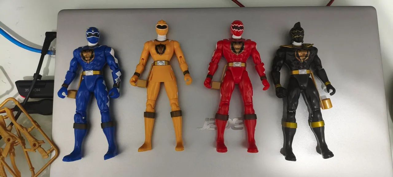 Abaranger Dino Trovão lote de figuras